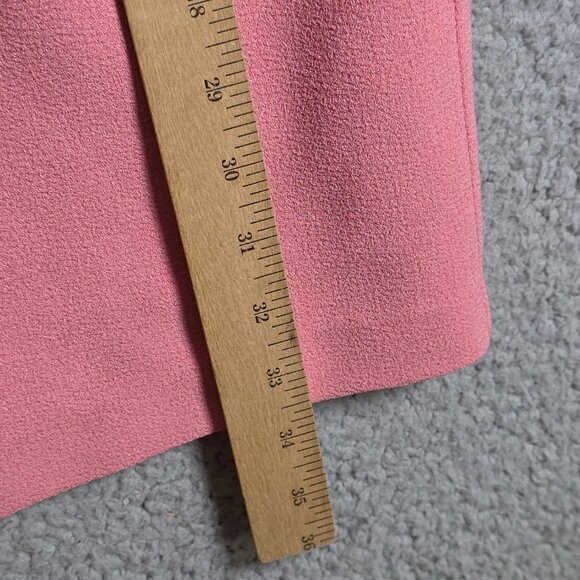 Susana Monaco Mini Dress Small Pink Ponte Pebble Weave Wire Babydoll Barbie NWT - Picture 9 of 14